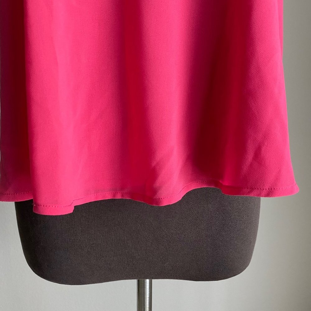 Marciano sz S Sleeveless spaghetti strap cropped high low detailed back blouse t - Picture 3 of 8